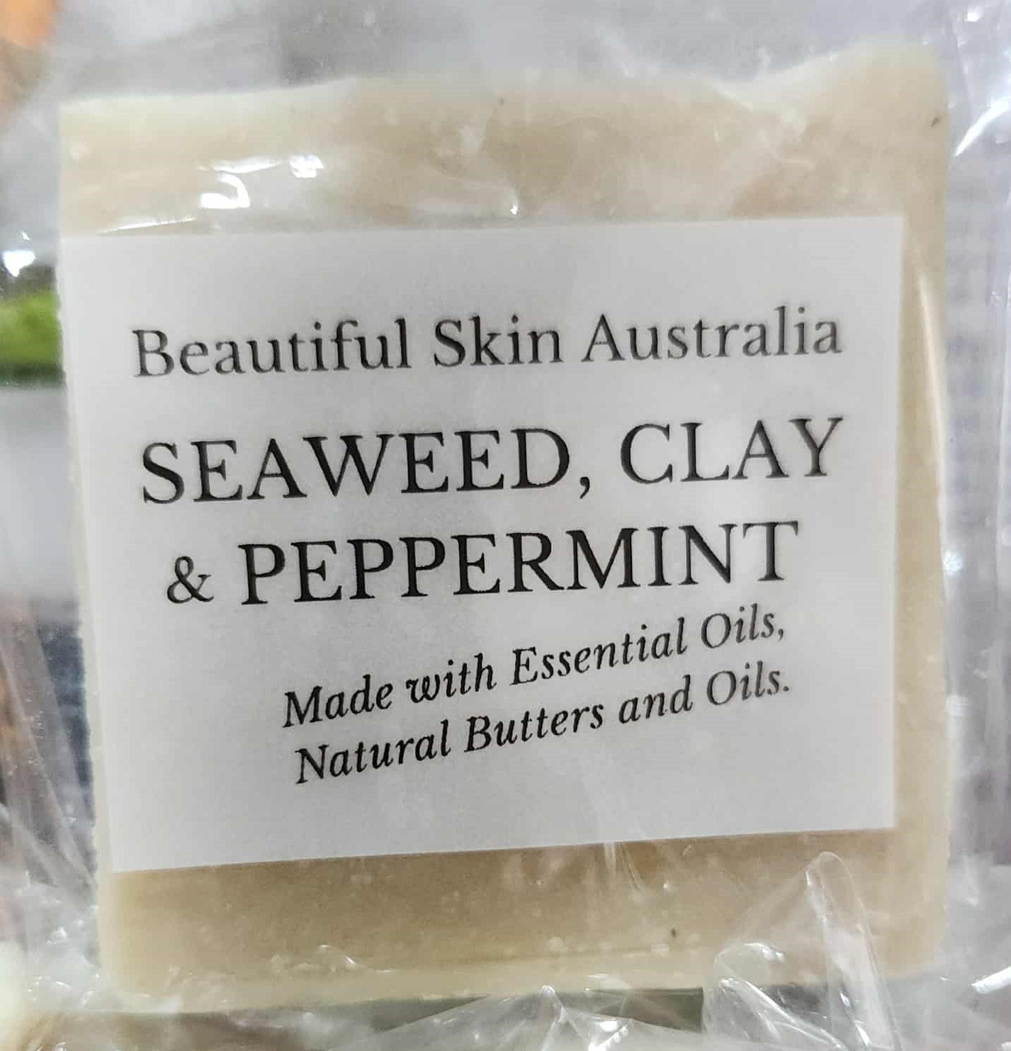 Seaweed, Clay and Peppermint Body Soap